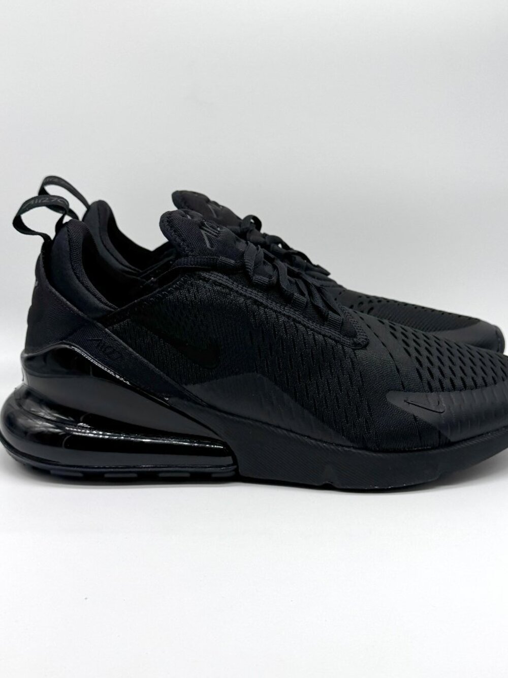 Nike Mens Air Max 270 Black Shoes Sz 10.5 New w/ Marks Activewear AH8050-005